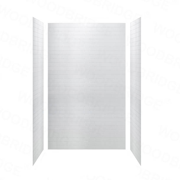 DreamLine SlimLine 36" W X 36" D Double Threshold Shower Base & Reviews ...